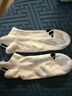 阿迪達斯（adidas）高爾夫球襪子 短筒襪 男女士 吸汗棉新款 三雙裝舒適 HS5572 白色 三雙裝 (長25-27CM) 均碼 高爾夫球襪 曬單實拍圖
