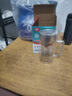 富光雙層玻璃杯商務(wù)泡茶杯子大容量耐熱辦公水杯過(guò)濾帶把銀色320ml 曬單實(shí)拍圖