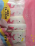 Freego兒童彩色純棉平角一次性?xún)妊滶O滅菌免洗日拋旅游出行女童M碼5條 曬單實(shí)拍圖