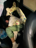 迪加倫車載睡覺神器汽車上兒童抱枕側(cè)睡枕頭枕護(hù)頸枕車用后長途靠枕套裝 曬單實拍圖