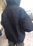 海行黑色戶(hù)外防風(fēng)雙面穿休閑男士秋季防風(fēng)隱藏式連帽工裝夾克 黑色 L 曬單實(shí)拍圖