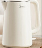 美的（Midea）電燒水壺電熱水壺家用1.5L大容量316L食品級不銹鋼無(wú)縫內膽雙層防燙自動(dòng)斷電MK-HJ1566-PRO 曬單實(shí)拍圖