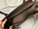 蔻馳（COACH）【七夕禮物】女士EMPIRE CARRYALL 34號手袋牛皮革手提包單肩包 B4/楓樹棕色（新版） 曬單實拍圖