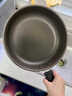 Joyoung平底鍋不粘鍋煎鍋家用含鈦鍋煎餅蛋烙餅牛排電磁爐燃氣灶通用 24cm帶蓋【煎炒兩用/凸底包退】 24cm 曬單實(shí)拍圖