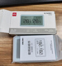 得力(deli)室內溫濕度表 LCD電子溫濕度計 嬰兒房室內溫濕度表 辦公用品兒童禮物老人禮品藍色 曬單實(shí)拍圖