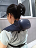 飛利浦（PHILIPS）頸部按摩儀肩頸頸椎按摩器頸腰背脖子揉捏斜方肌披肩3204N藍(lán) 實(shí)用節(jié)日生日禮物 七夕禮物教師節(jié) 曬單實(shí)拍圖