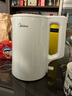 美的（Midea）電燒水壺電熱水壺家用1.5L大容量316L食品級不銹鋼無(wú)縫內膽雙層防燙自動(dòng)斷電MK-HJ1566-PRO 曬單實(shí)拍圖