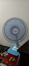 美的（Midea）臺式電風(fēng)扇七葉柔風(fēng)輕音臥室宿舍廣角遠距交流定頻臺扇辦公室桌面節能省電搖頭小型電扇 FGAU40D 曬單實(shí)拍圖