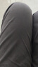 吉普（JEEP）高端男士休閑褲男2025秋季新款商務(wù)寬松直筒褲純棉潮牌長褲子男褲 曬單實拍圖