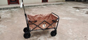 【9成新】牧高笛（MOBIGARDEN）LINE FRIENDS聯(lián)名 戶(hù)外露營(yíng)折疊營(yíng)地車(chē) NX21671001 布朗熊棕 曬單實(shí)拍圖
