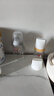 愛(ài)得利（evorie） 玻璃奶瓶 嬰兒奶瓶寬口徑帶手柄帶吸管奶瓶240ml（6個(gè)月+） 曬單實(shí)拍圖
