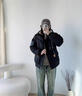 啄木鳥(niǎo)（TUCANO）棉服男春秋冬季2025新款男士棉衣外套休閑加絨加厚防寒羽面包絨服 209-白色 XL 【120-140斤】 曬單實(shí)拍圖