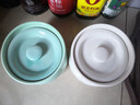 燉工房瓦罐煨湯江西沙縣小吃朱雀湯燉罐家用燉盅陶瓷帶蓋隔水一人蒸蛋盅 一青一白（送蓋夾） 一個(gè) 400ml 曬單實(shí)拍圖