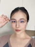 青年時(shí)代純鈦超輕半框眼鏡女款近視有度數(shù)專業(yè)配鏡顯瘦素顏眼睛框架高級(jí)感 山茶框 配1.56防輻射萬新鏡片 曬單實(shí)拍圖