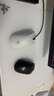 雷蛇（Razer）帝王蝶鋼化玻璃游戲鼠標墊 白色 曬單實(shí)拍圖