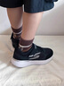 Skechers斯凱奇兒童運(yùn)動鞋秋冬四季男女童中大童跑步鞋小白鞋405315L 【四季款】男童-藍(lán)色/檸色/NVLM 35 曬單實拍圖