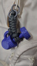 KORSBERRY鑰匙扣掛件3D打印原創(chuàng  )手機掛繩背包書(shū)包附件壺鈴啞鈴 紫色 曬單實(shí)拍圖
