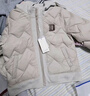 戴維貝拉（DAVE＆BELLA）男童拼接羽絨服休閑兒童連帽外套冬季新款小童衣服男寶寶上衣 杏色【現貨】 120 cm（建議身高110-120cm） 曬單實(shí)拍圖