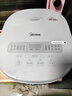 美的（Midea）電飯煲 0涂層電飯鍋4升 316L不銹鋼內(nèi)膽3-4人家用多功能無(wú)涂層微壓智能預(yù)約MB-RE476S 曬單實(shí)拍圖