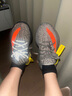 阿迪達(dá)斯Yeezy350夏日透氣椰子男女休閑鞋HQ7045 38 曬單實(shí)拍圖