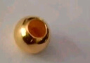 金小貅黃金轉運珠足金999大金珠8mm頂珠散珠手串diy金珠子豆豆金送禮 1g,大金珠【多退少補】 曬單實拍圖