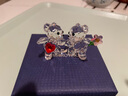 施華洛世奇（SWAROVSKI）Kris小熊系列喬遷新居辦公室桌面客廳家居裝飾擺件教師節禮物 樂(lè )也融融小熊  5558892 曬單實(shí)拍圖