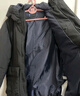 優(yōu)衣庫童裝男童女童高性能復合連帽外套/保暖厚衣服473309 09 黑色 160 曬單實(shí)拍圖