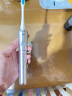 松下（Panasonic） 电动牙刷 成人男女情侣款日本进口双重声波振动全自动悬浮式充电智能压力感应 生日礼物送男女友 EW-PDP51（银色款）磁悬浮马达 实拍图