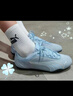 彪馬（PUMA）薄底鞋|彩色低幫休閑鞋男女款冬季運動(dòng)鞋CATCH403955 浮潛藍-白-05 36 曬單實(shí)拍圖