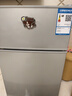 新飛 FRESTEC冰箱小型租房用 一級能效冷 藏冷凍兩用1-2人家用小冰箱 出租房雙門(mén)電冰箱辦公室兩門(mén) 25年升級款 38A108 一級能效【經(jīng)典款】銀色 曬單實(shí)拍圖