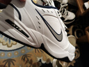 耐克NIKE男訓練鞋老爹鞋AIR MONARCH IV 春夏運動鞋 415445-102白藍41 曬單實拍圖