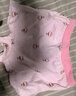 全棉時(shí)代兒童內褲女童純棉平角褲2條裝  甜蜜蛋糕+櫻桃蛋糕120 曬單實(shí)拍圖