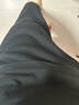安踏男褲運動(dòng)褲男秋季新款針織透氣直筒褲子戶(hù)外休閑跑步長(cháng)褲衛褲男 （推薦款直筒褲）基礎黑 千人購買(mǎi) L /175 適合130-150斤 曬單實(shí)拍圖