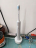 米家小米電動(dòng)牙刷T302成人/學(xué)生 4種凈齒模式 150天續(xù)航 4支刷頭 銀灰色送男友/女友 七夕情人節(jié)禮物 曬單實(shí)拍圖