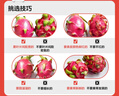 京鮮生 紅心火龍果巨無霸4粒裝 單果500g 凈重4斤 生鮮水果 曬單實拍圖