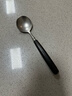 鐵娃公社木作勺子手工黑檀木勺子飯勺家用不銹鋼湯勺叉子 手工間色紫光檀：勺子 曬單實(shí)拍圖