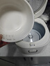 美的（Midea）飛快奶油電飯煲家用3-5人抗菌不粘內膽電飯鍋4升青瓷新款智能可預約MB-4E01R 曬單實(shí)拍圖