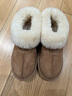 他她（TATA）雪地靴皮毛一體保暖加絨毛毛鞋短筒女鞋厚底棉鞋 棕色（毛里） 37 曬單實(shí)拍圖