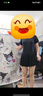 巧丂泳衣女士泡溫泉遮肉肚子游泳衣連體短袖性感顯瘦少女成人泳裝裙式 連體裙式泳衣【80斤-120斤】 曬單實拍圖