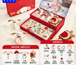 澳貝（auby）嬰兒玩具0-6-12個(gè)月新生兒見(jiàn)面禮物實(shí)用禮盒滿(mǎn)月?lián)u鈴小兔安撫玩偶 曬單實(shí)拍圖
