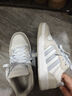 adidas ENTRAP美式校園風(fēng)運動(dòng)板鞋男女少年感復古籃球鞋阿迪達斯 白色/淺藍/灰色   36 曬單實(shí)拍圖
