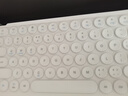 B.O.W航世 HB206S 充電無(wú)線(xiàn)藍牙鍵盤(pán)鼠標 帶卡槽支架鍵盤(pán) 輕音手機平板電腦ipad pro鍵盤(pán)鼠標套裝 白色丨單藍牙鍵盤(pán)丨 通用版 曬單實(shí)拍圖