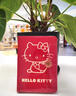 溥畔新款少女心 紅色中古HelloKitty布藝精裝本A6清新簡(jiǎn)約卡通筆記本記事手賬本高顏值日程規(guī)劃記事本 凱蒂貓精裝本【四宮格款】 曬單實(shí)拍圖