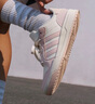adidas ENTRAP美式校園風(fēng)運動板鞋男女少年感復(fù)古籃球鞋阿迪達(dá)斯   白色/粉色   36.5 曬單實拍圖