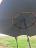 simago喜曼多釣魚(yú)傘遮陽(yáng)傘防暴雨防紫外線(xiàn)防曬防風(fēng)萬(wàn)向釣傘 黑膠傘1.8米 曬單實(shí)拍圖