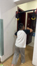 特步（XTEP）家用單杠室內引體向上器兒童成人免打孔門(mén)上訓練健身器材運動(dòng)吊桿 升級防滑【巨穩】+吊環(huán)70-100cm 免打孔/不傷墻體/不下滑 曬單實(shí)拍圖