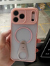 訊迪【現貨】適用蘋(píng)果17promax手機殼新款磁吸iPhone16Pro氣囊防摔保護套磨砂pro max薄全包旋轉支點(diǎn)殼 黑【360°旋轉指環(huán)支架·磁吸款】防摔防滑·抗指紋 適配iPhone 17 P 曬單實(shí)拍圖