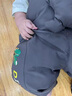 G.DUCKKIDS兒童羽絨褲男童褲子冬季白鴨絨連體背帶褲嬰幼兒保暖外穿長褲女孩 黑色 90 cm建議身高85-95cm 曬單實拍圖