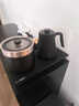 茶小白全自動(dòng)底部上水電熱水壺家用茶桌嵌入式燒水壺316不銹鋼保溫調溫消毒一體電茶壺三合一茶具套裝 0.8L 黑色雙壺 - 消毒版（抽桶裝水） 曬單實(shí)拍圖