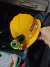 煤礦專(zhuān)用頭燈安全帽帶頭燈的礦工帽帶燈頭盔強光石油井下地 黑色磨砂安全帽_高強度ABS_內襯一指鍵式 曬單實(shí)拍圖
